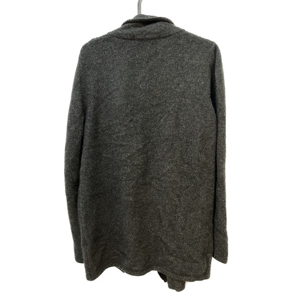 Native World Wool Possum Sweater Drape fron Cardigan, Grey - Picture 2 of 3